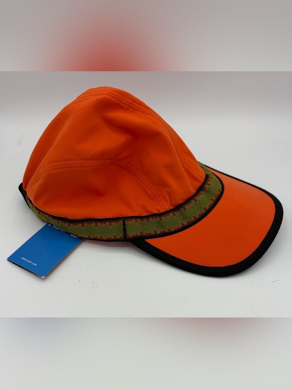 Kavu strapcap synthetic orange hat men’s M NWT outdoor camping hiking